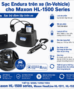 Bộ sạc Maxon HL-1500 TWC1M-MX4