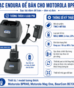 Bộ sạc Motorola BPR40 TWC1-MT10A