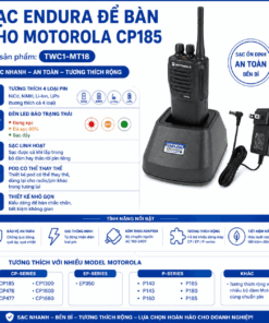 Bộ sạc Motorola CP185 TWC1-MT18