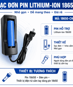 Bộ sạc pin 18650 18650-CH05