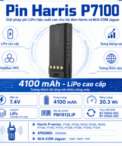 Pin Harris P7100 PM1912LIP