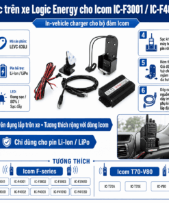 Bộ sạc Icom IC-F3001 LEVC-IC6LI