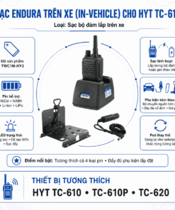 Bộ sạc HYT TC-610 TWC1M-HY2