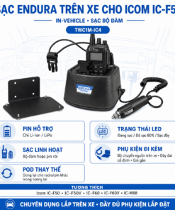Bộ sạc Icom IC-F50 TWC1M-IC4