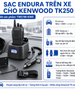 Bộ sạc Kenwood TK250 TWC1M-KW5