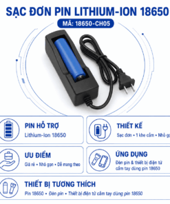 Bộ sạc pin 18650 18650-CH05