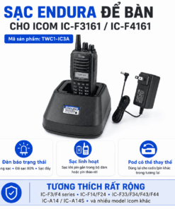 Bộ sạc Icom IC-F3161 TWC1-IC3A