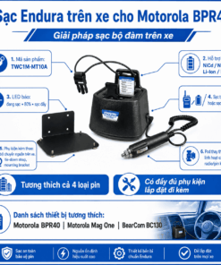 Bộ sạc Motorola BPR40 TWC1M-MT10A