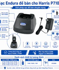 Bộ sạc Harris P7100 TWC1-MC1BLI