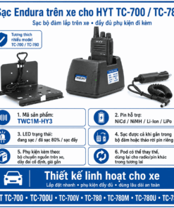 Bộ sạc HYT TC-700 TWC1M-HY3