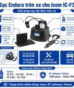 Bộ sạc Icom IC-F3 TWC1M-IC2A