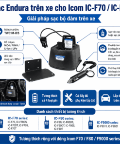Bộ sạc Icom IC-F70 TWC1M-IC5