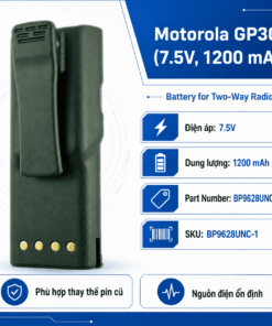 Pin BP9628UNC-1 Ni-Cd 1200mAh Cho Bộ Đàm Motorola GP300