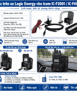Bộ sạc Icom IC-F3001 LEVC-IC6LI