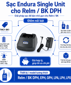 Bộ sạc RELM BK DPH EC1-BK1A Endura cho NiCd