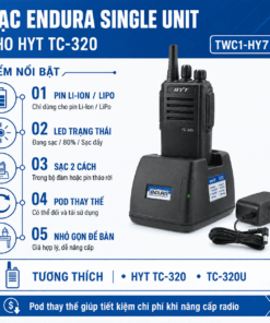 Bộ sạc HYT TC-320 TWC1-HY7 Endura