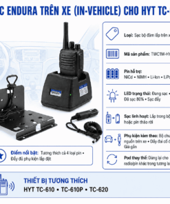 Bộ sạc HYT TC-610 TWC1M-HY2