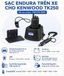 Bộ sạc Kenwood TK250 TWC1M-KW5