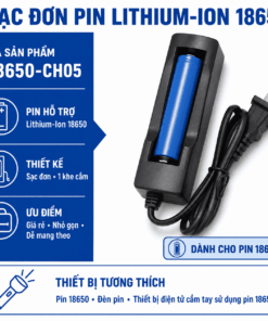 Bộ sạc pin 18650 18650-CH05