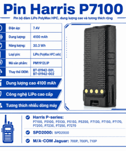 Pin Harris P7100 PM1912LIP