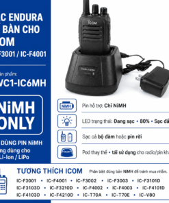 Bộ sạc Icom IC-F3001 TWC1-IC6MH
