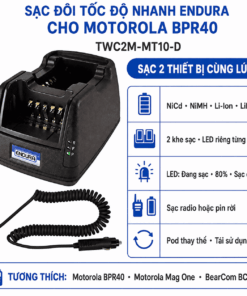 Bộ sạc Motorola BPR40 TWC2M-MT10-D