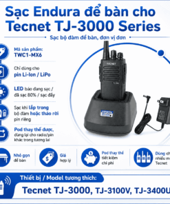 Bộ sạc TecNet TJ-3000 TWC1-MX6