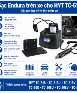 Bộ sạc HYT TC-518 TWC1M-HY6