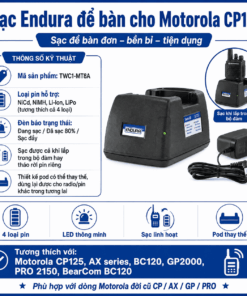 Bộ sạc Motorola CP125 TWC1-MT8A