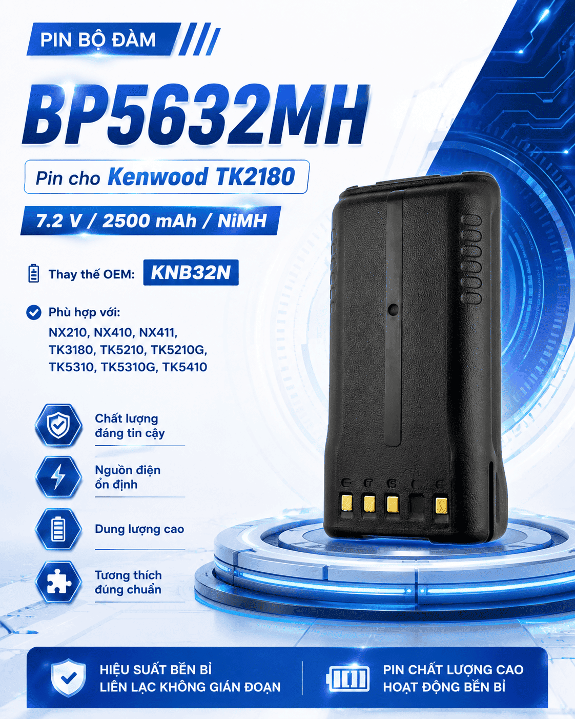 Pin BP5632MH
