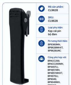 Kẹp pin CL9628