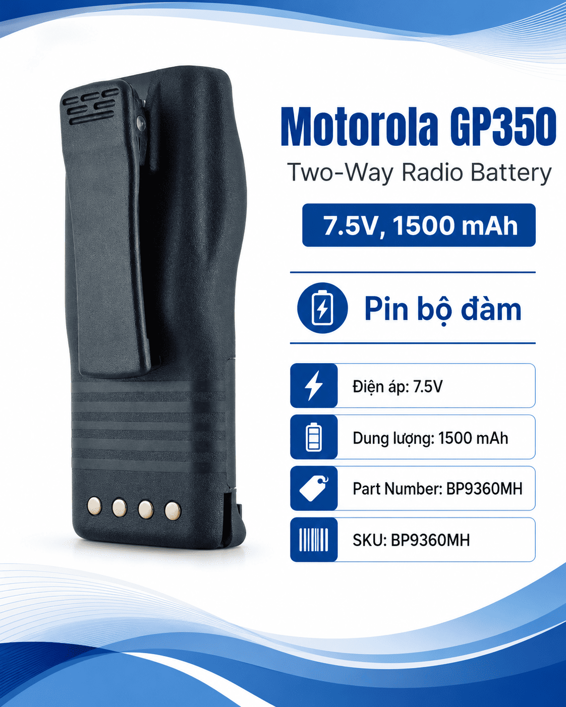Pin BP9360MH