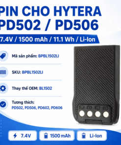 Pin bộ đàm Hytera PD502