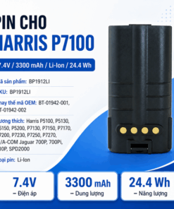 Pin bộ đàm Harris P7100 BP1912LI