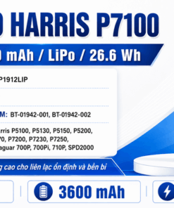 Pin bộ đàm Harris P7100 BP1912LIP