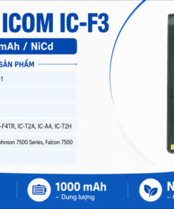 Pin bộ đàm Icom IC-F3 BP196-1