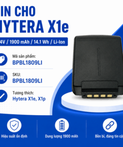 Pin bộ đàm Hytera X1e