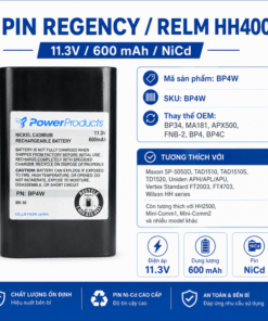 Pin bộ đàm Regency/Relm HH400 BP4W