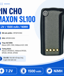 Pin bộ đàm Maxon SL100 BPQPA1350