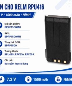 Pin bộ đàm Relm RPU416