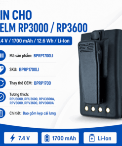 Pin bộ đàm Relm RP3000/RP3600