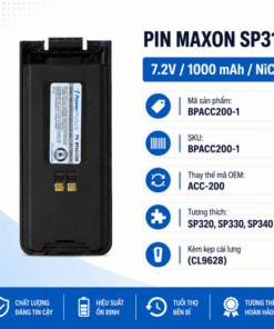 Pin bộ đàm Maxon SP310 BPACC200-1