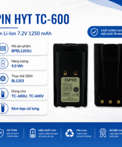 Pin bộ đàm HYT TC-600 BPBL1203LI