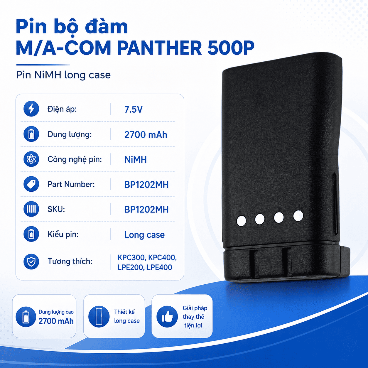 Pin BP1202MH