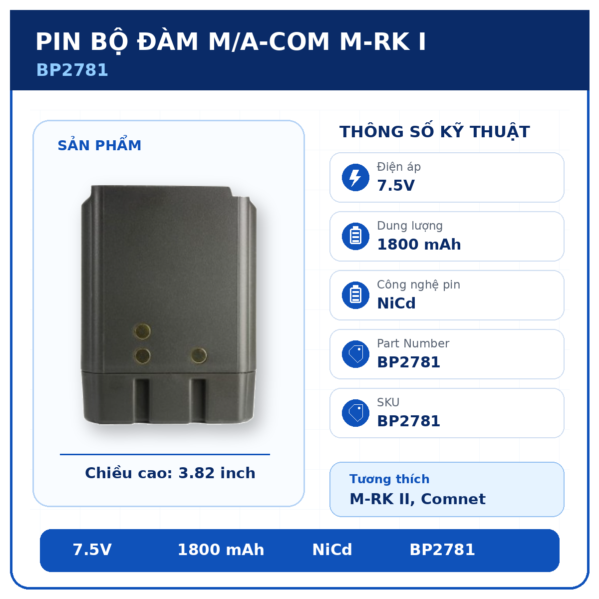 Pin BP2781
