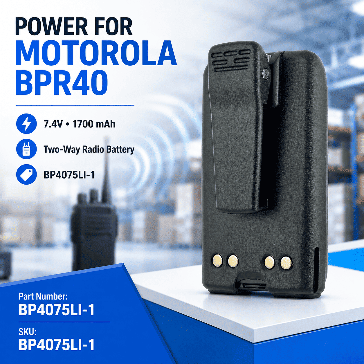 Pin BP4075LI-1