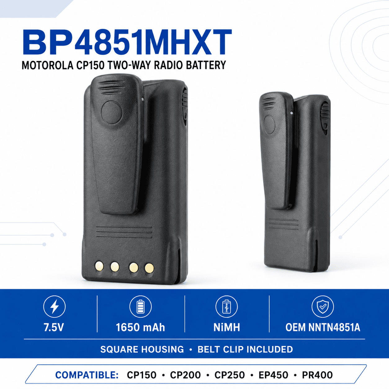 Pin BP4851MHXT