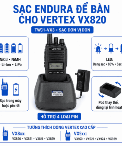 Bộ sạc Vertex VX820 TWC1-VX3