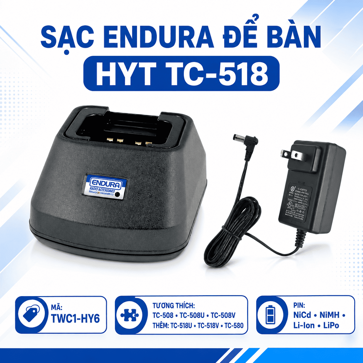 Bộ sạc TWC1-HY6