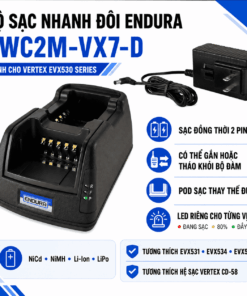 Bộ sạc kép TWC2M-VX7-D